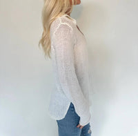 Wooden Ships - Shirt Tail Collar Top