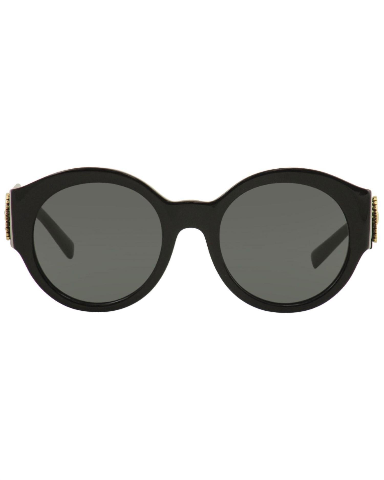 Versace - Women's Ve4380b Medisa Logo Oval Non-polarized Sunglasses
