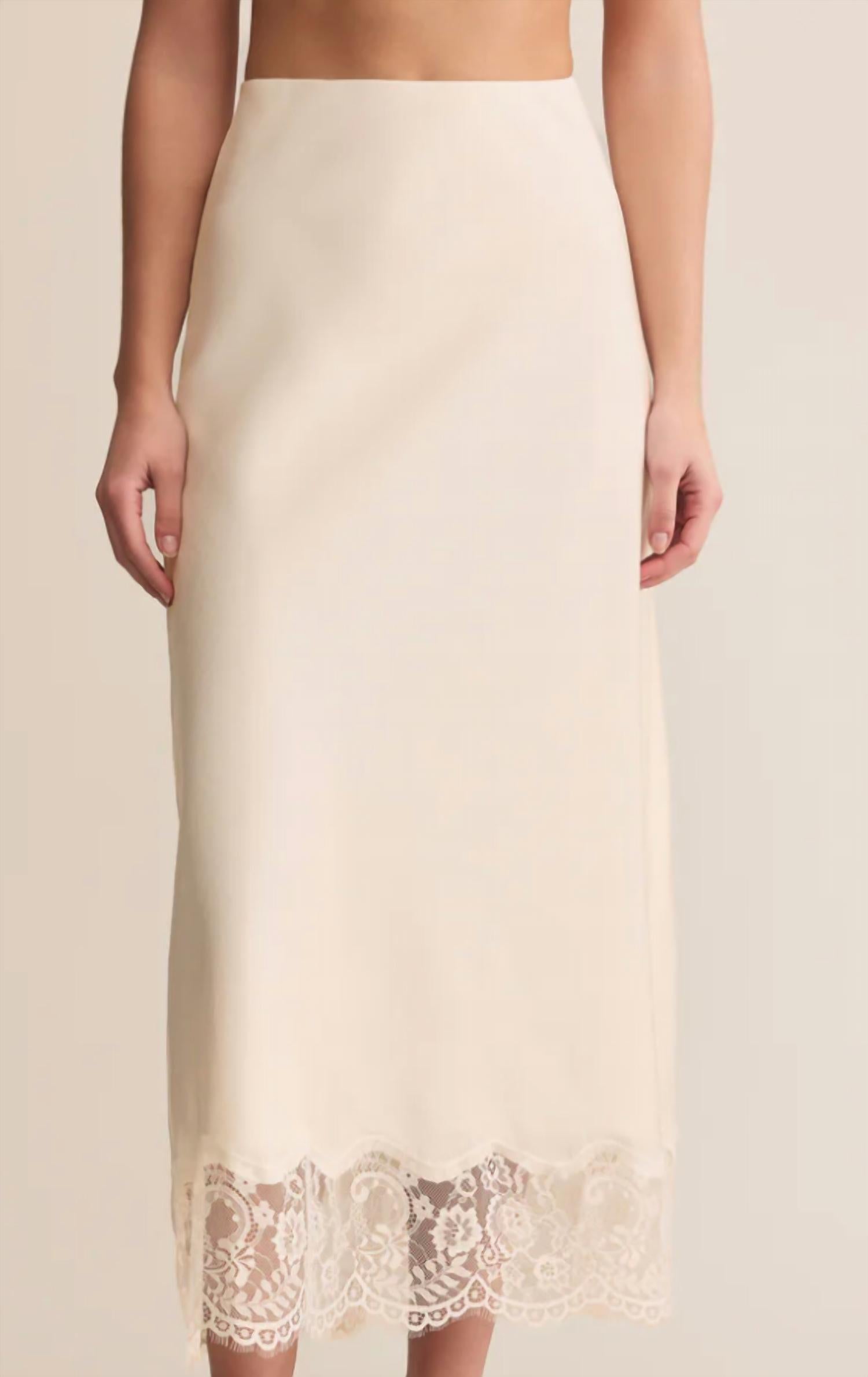 Z Supply - Cinder Lace Midi Skirt