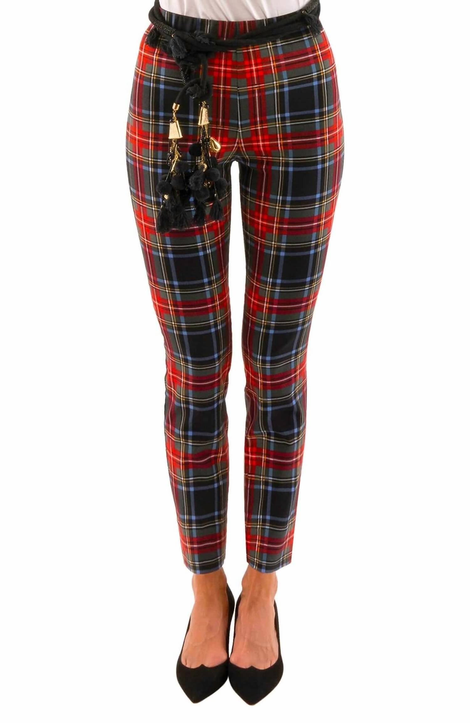 Gretchen Scott - PLAIDLY COOPER GRIPELESS PULL ON PANT