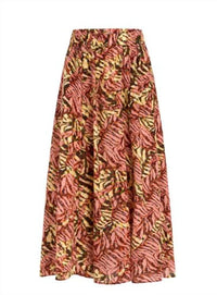 Marie Oliver Sasha Skirt in lynx 2 - women's skirt - detail view