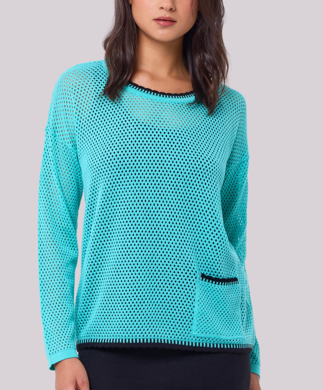 Angel Apparel - Crochet Pocket Top