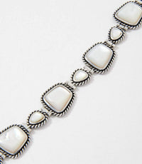 Barse Women's Toggle Bracelet in mother of pearl - women's jewelry - alternate view