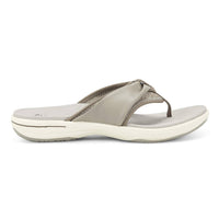EARTH Women's Origins Sonia Flat Flip Flops in beige - women's sandal - alternate view