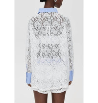 Lioness - Lace Boyfriend Shirt
