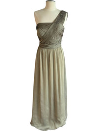Bari Jay - Women's One Shoulder Iridescent Bridesmaid Dress