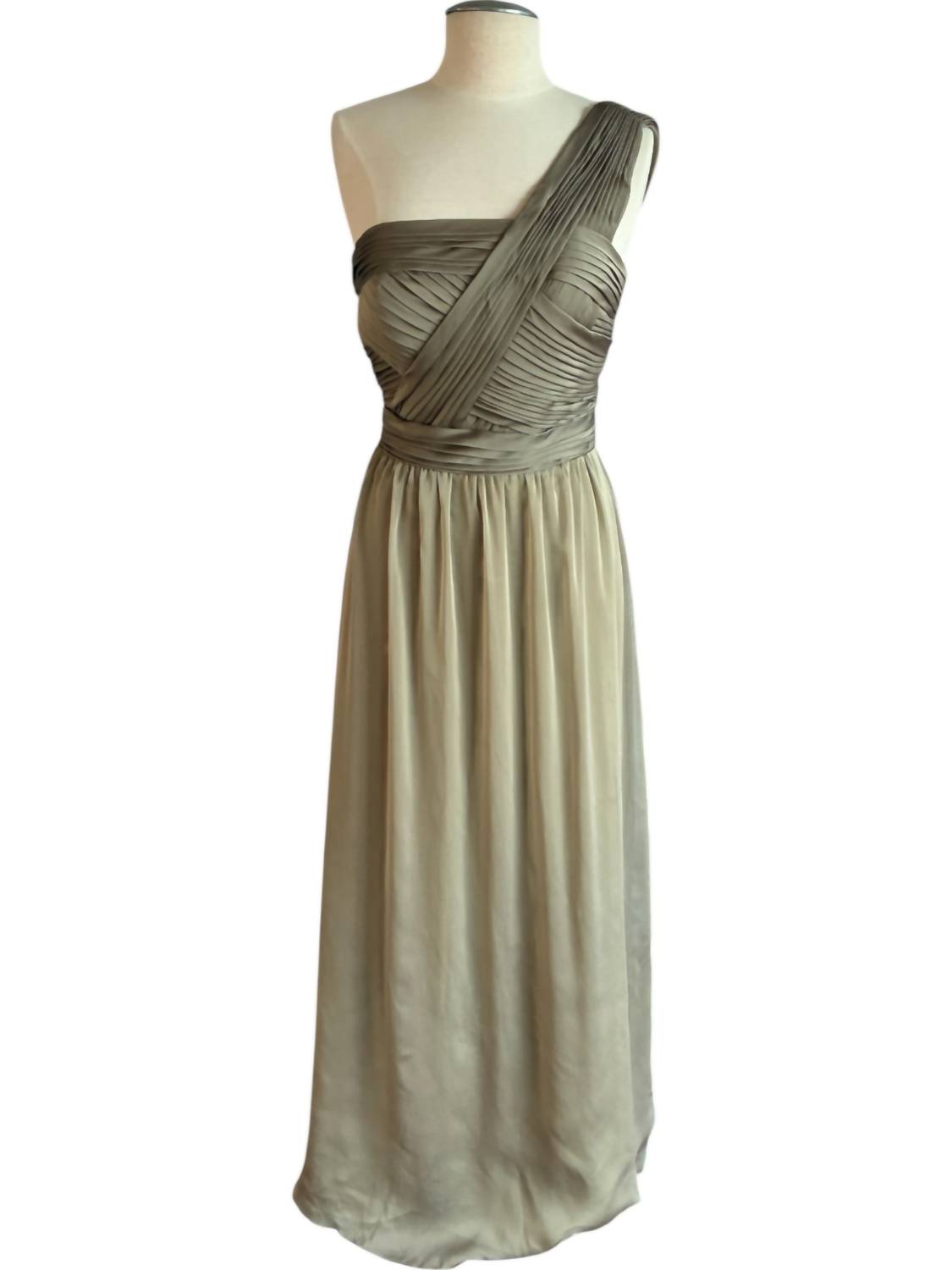Bari Jay - Women's One Shoulder Iridescent Bridesmaid Dress