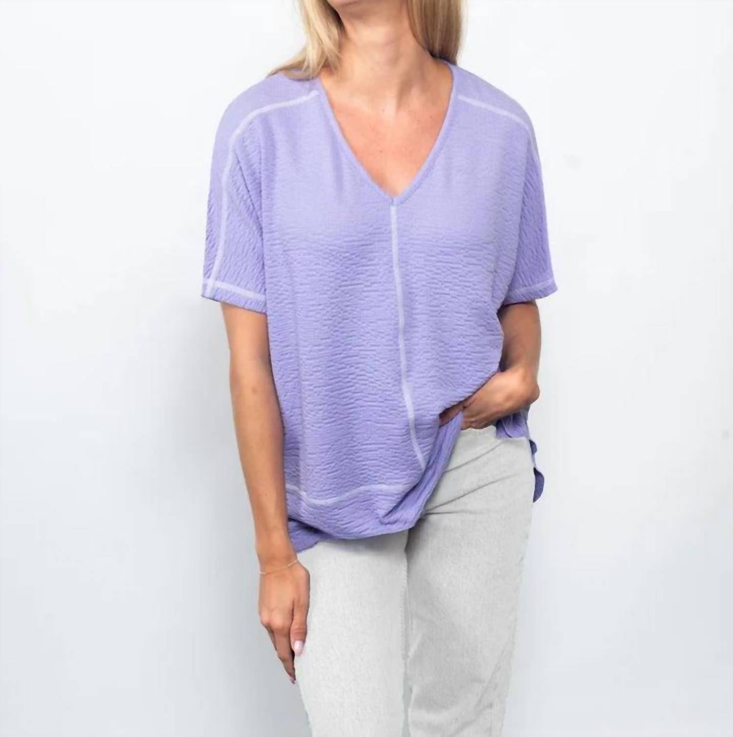 Sno Skins - Seersucker Collection Button Shirt Top