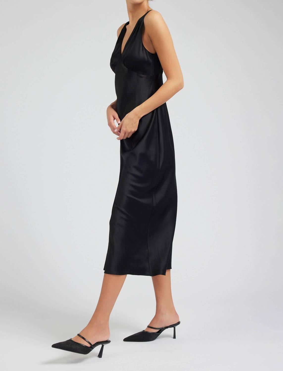 Current Air - Sweetheart Midi Dress