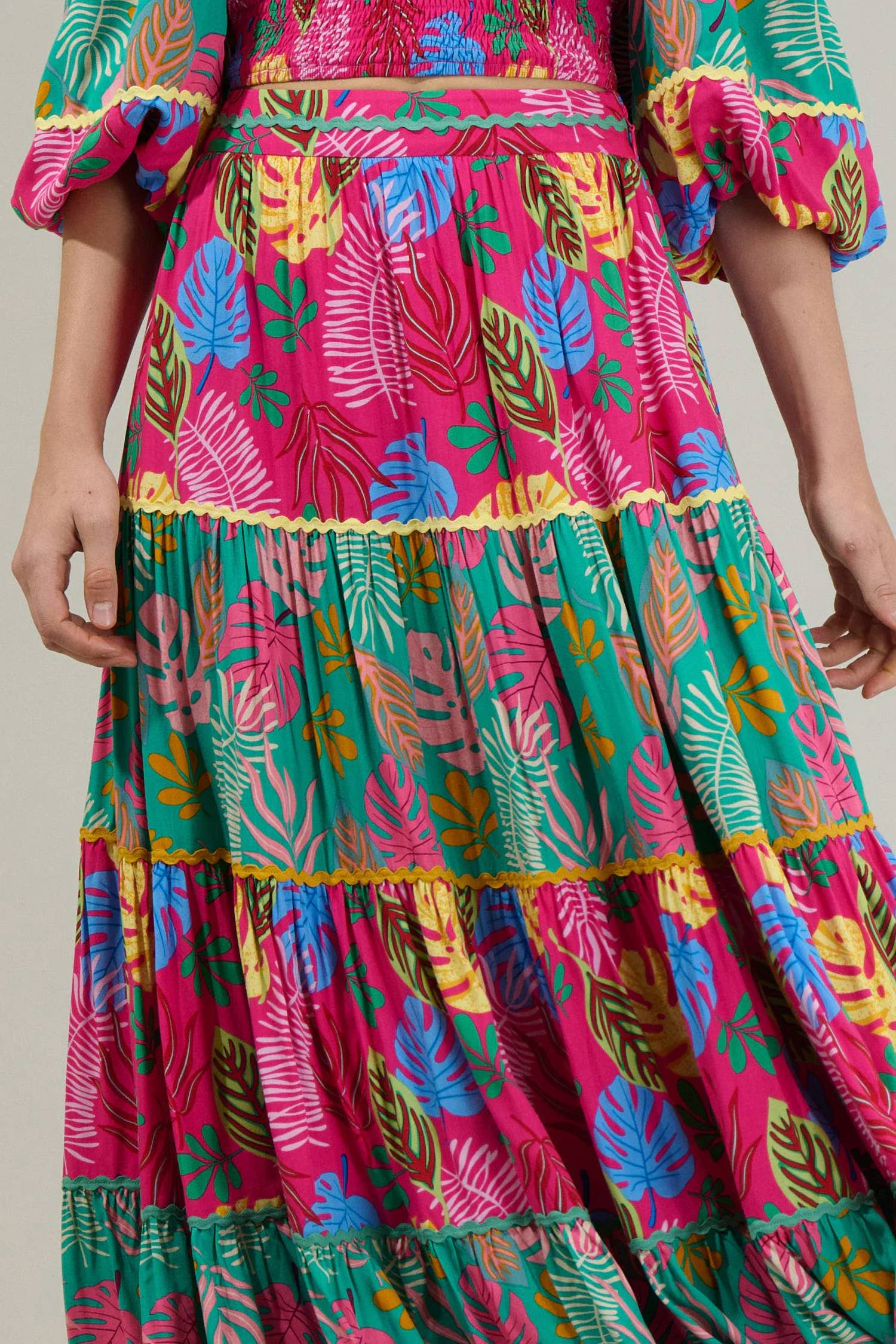 Sugarlips - Iris Floral Maxi Skirt