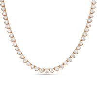 Diana M Jewels - Women's Round Lab-Grown Diamond Pendant Necklace (20.00 Ct) - Signature