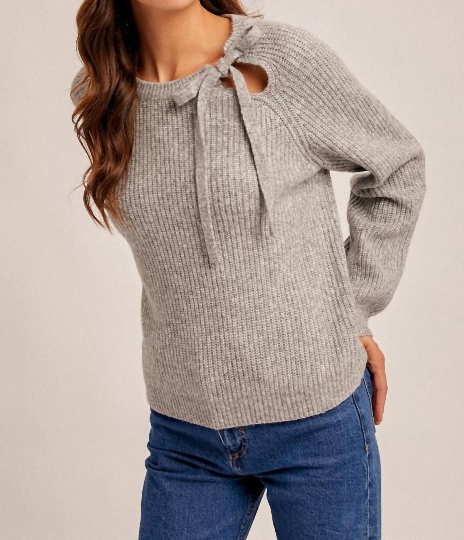 Hem & Thread - Bow Tie Sweater