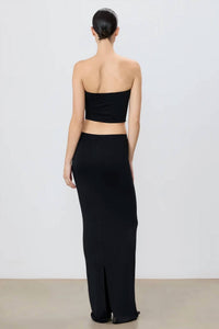 Eterne - Soft Jersey Maxi Skirt