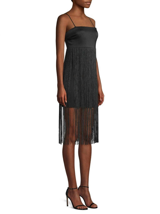 Ramy Brook - Rikki Fringe Trim Mini Cocktail Dress