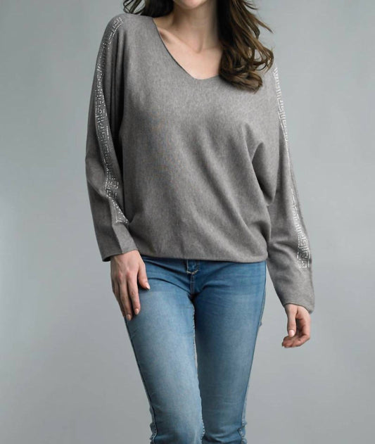 Dolman Sleeve Sparkle Sweater