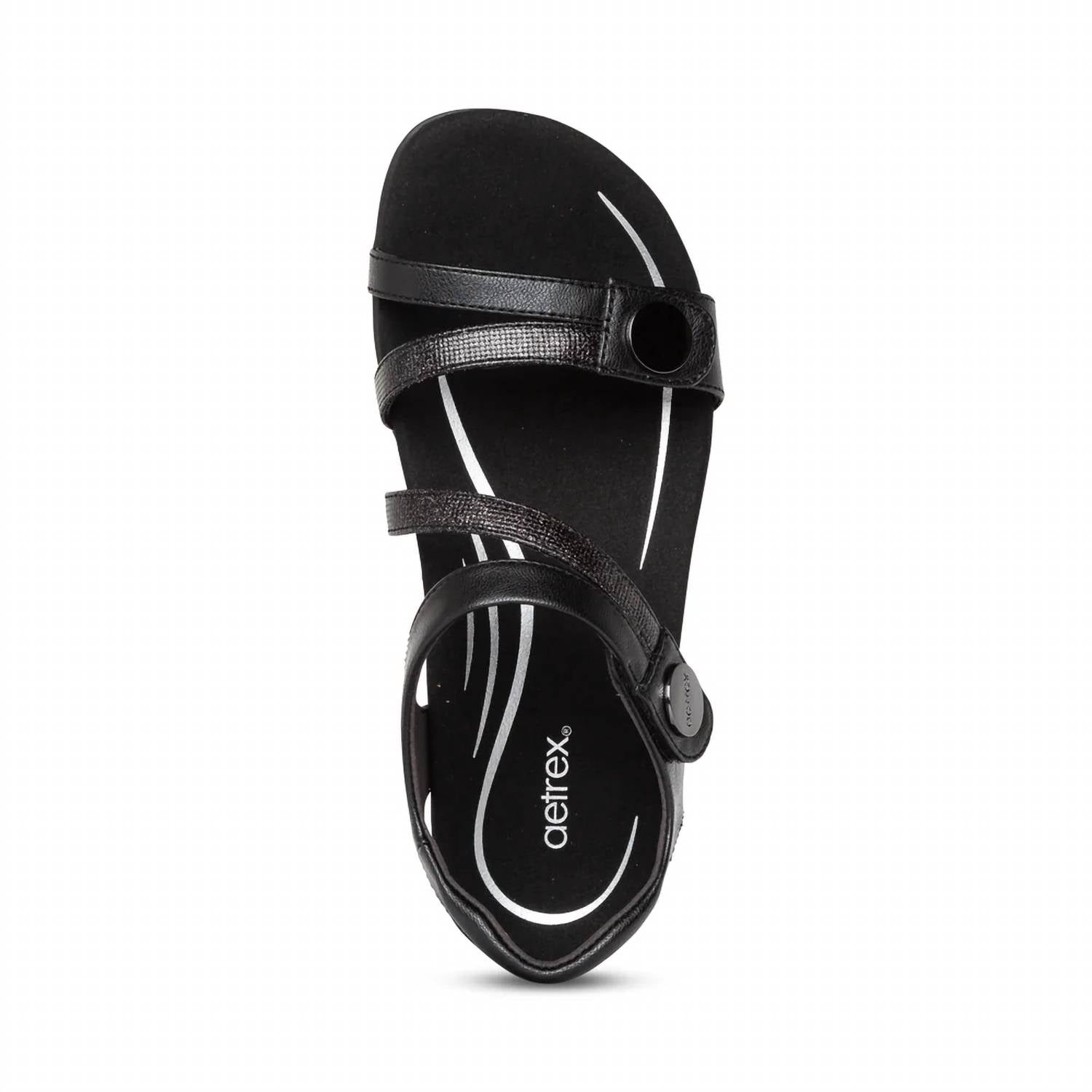 Aetrex - Women's Jess Quarter Strap Sandal