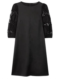 Luisa Cerano - Dress With Crochet Details