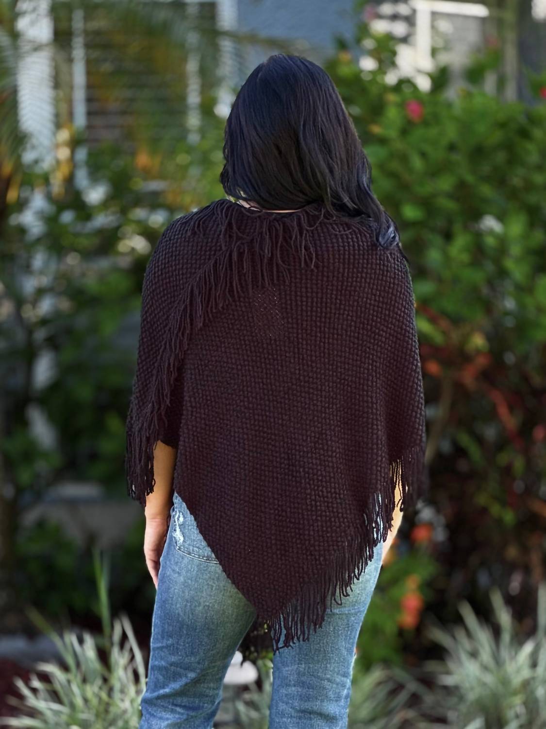 Coco + Carmen - Annie Poncho With Fringe