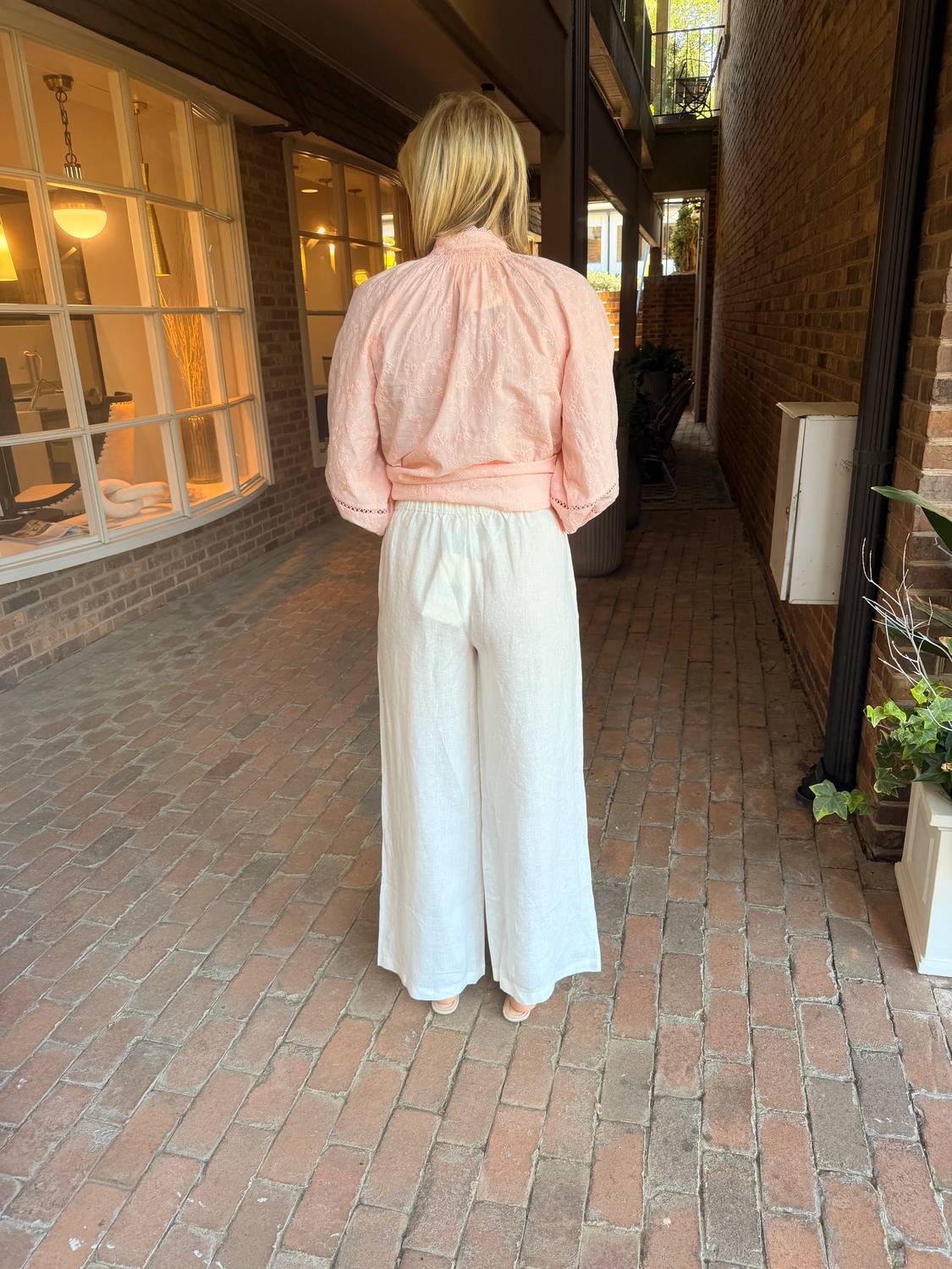 Strawberry Paris - Cashmire Linen Pant