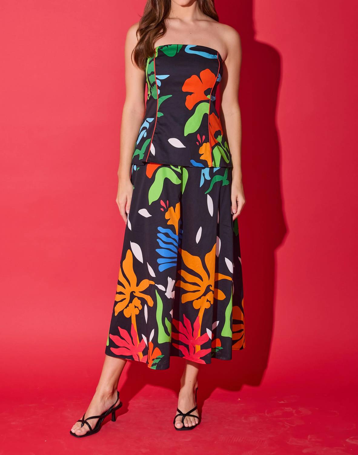 Alden Adair - Brooks Strapless Midi Dress