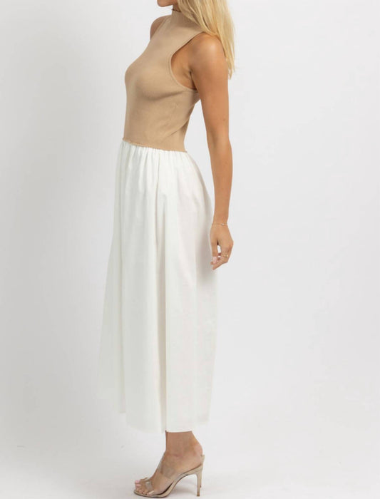 Lalavon - Madison Contrast Poplin Dress