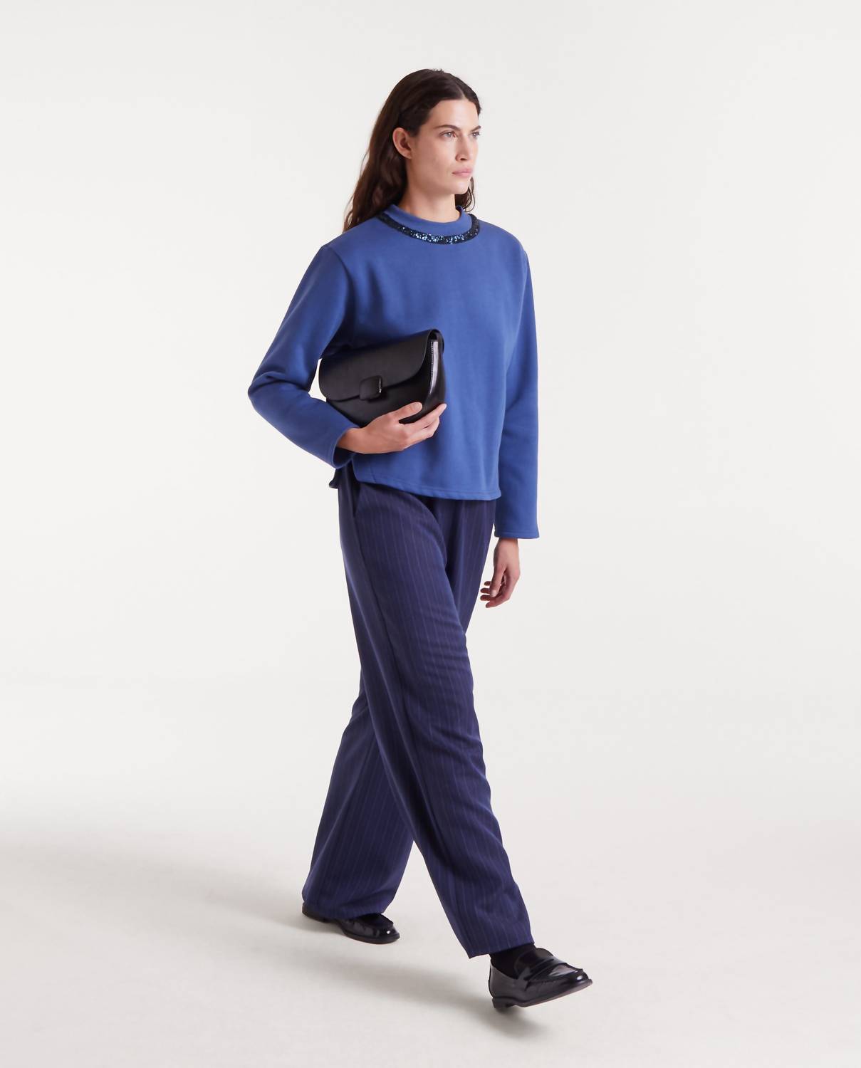 Compania Fantastica - Sequin Crewneck Sweater