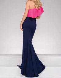 Jovani - One Shoulder Two Piece Prom Dress