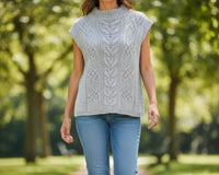 Lucky Brand - Women's Cable Knit Sleeveless Sweater