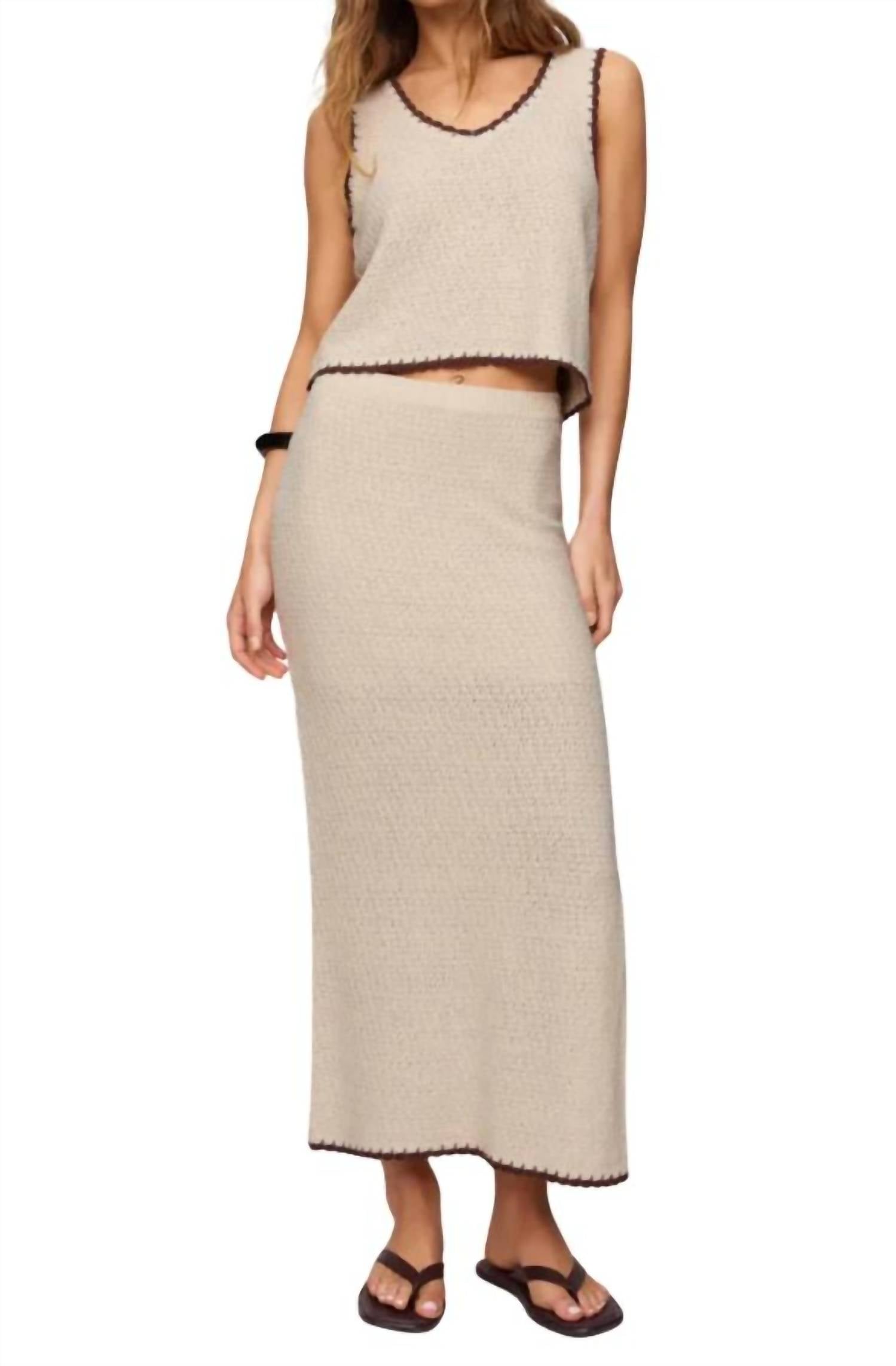 Z Supply - Boucle Midi Knit Skirt