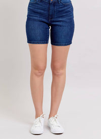 Judy Blue - V-front Bermuda Shorts