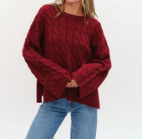 Six/Fifty - Willow Side Slit Sweater