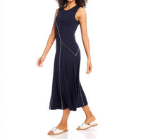 Karen Kane - Reverse Seam Midi Dress