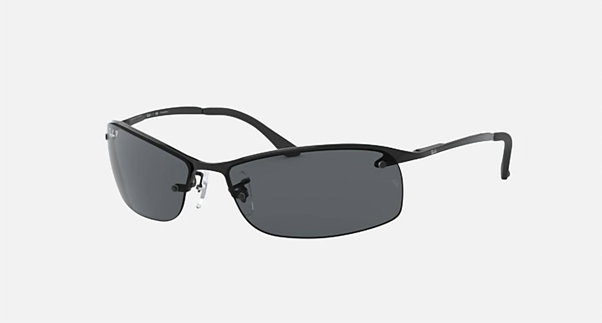 Ray Ban - Rectangle Polarized Sunglasses Rb3183 - 002 - 81