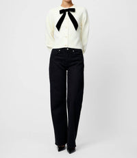 French Connection - Kitty Bow Cardigan Sweater