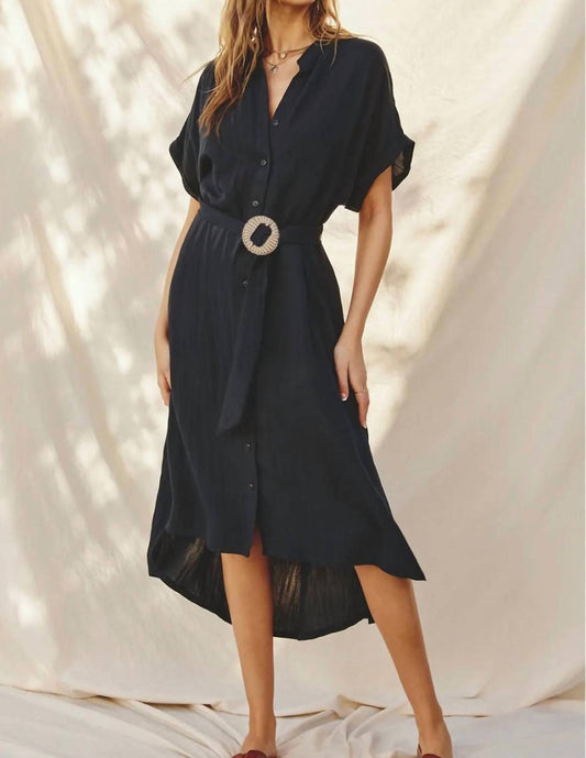 Dress Forum - Breezy Button Down Midi Dress