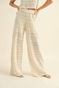 Miou Muse - LAVINIA CROCHET PANTS