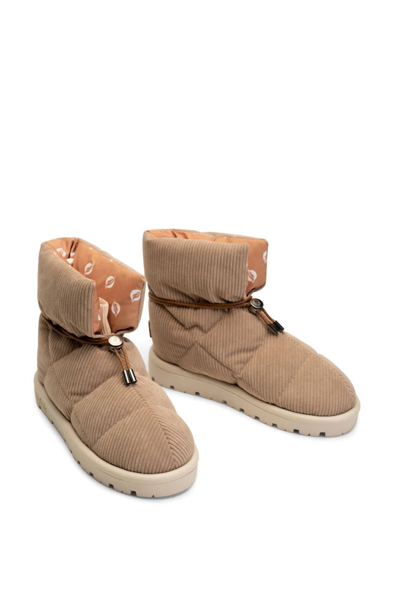 Flufie - Women's Cord Pillow Boot