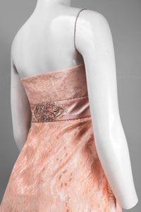 Sue Wong - Strapless Beaded Empire Balloon Dress