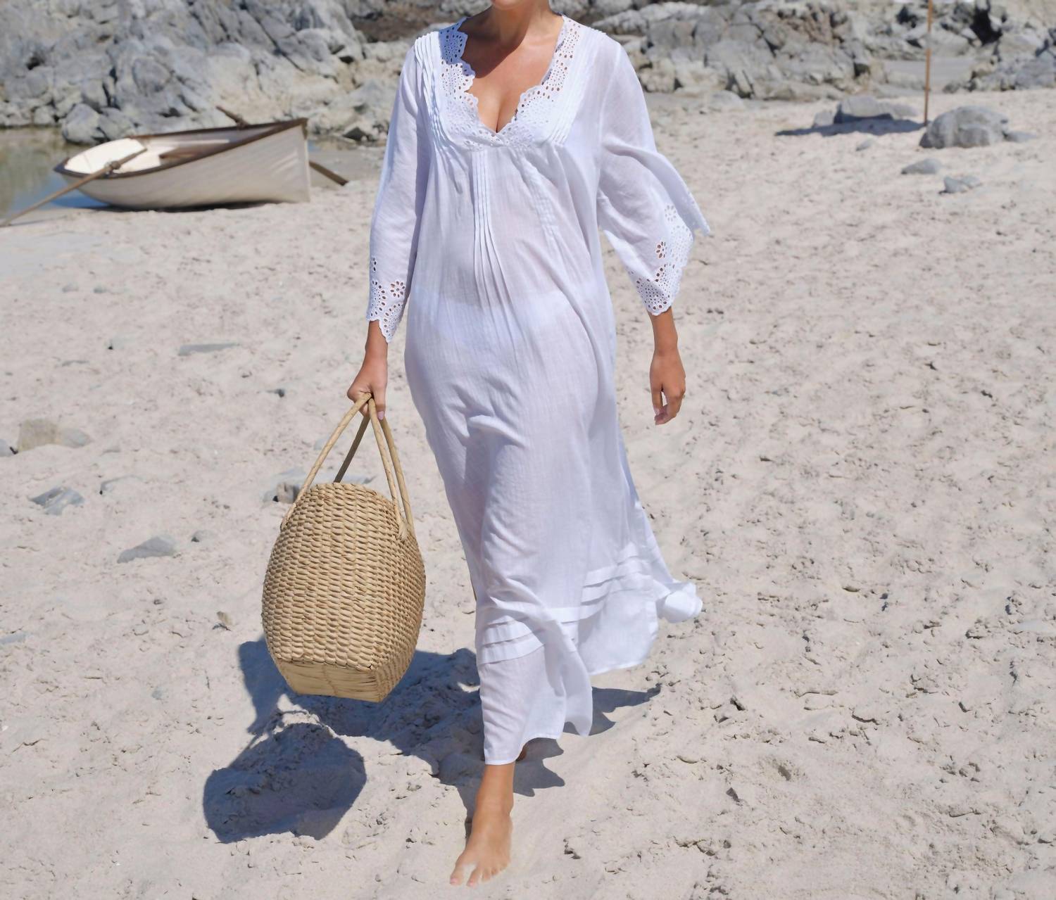 Baye London - Broderie Maxi Dress