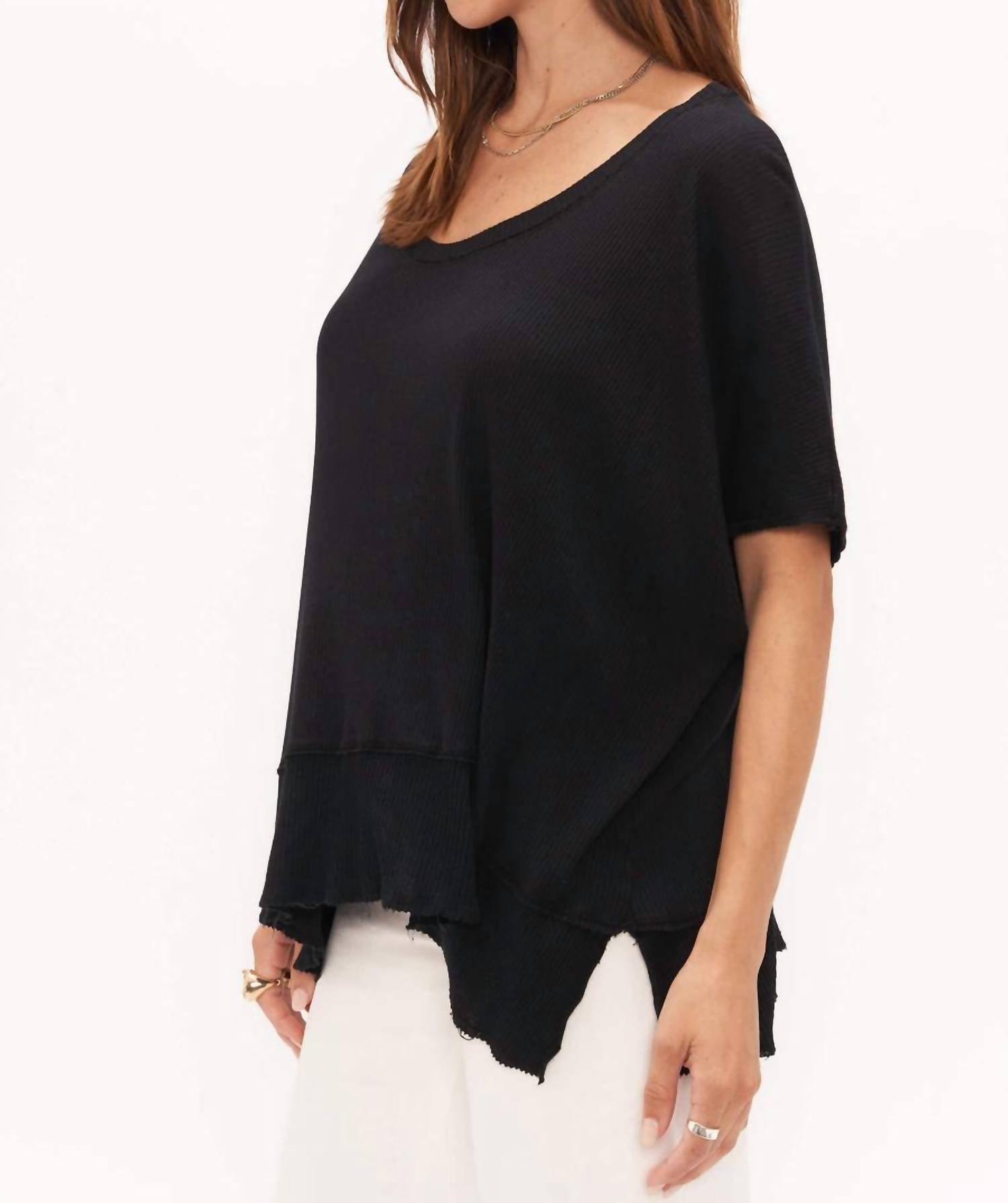 Project Social T - Dalette Scoop Rib Tee
