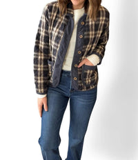 Staccato - Quilted Plaid Jacket