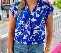 Apny - Button Down Cuffs Top