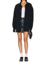 Moussy - Ford Fray Hem Button Fly Shorts