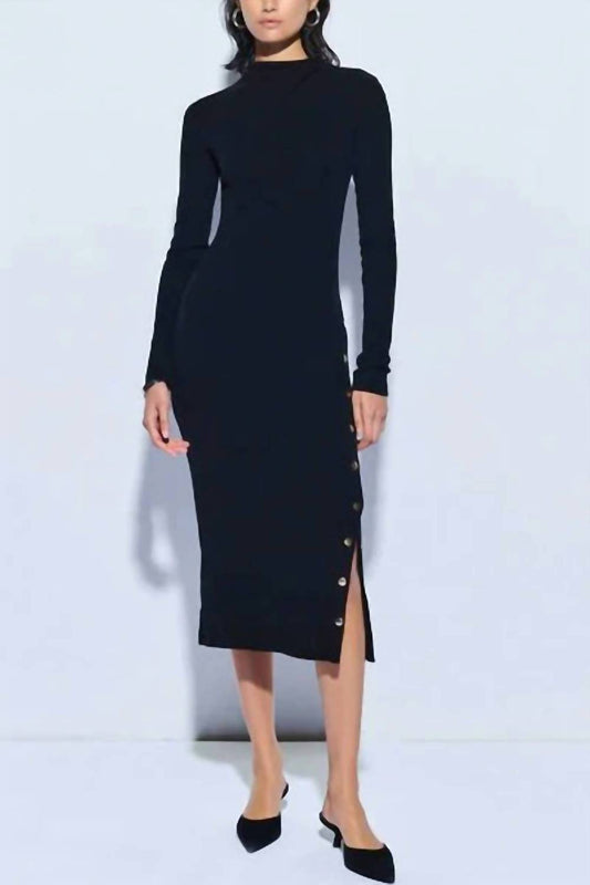 Nation Ltd - Leni Side Snap Dress