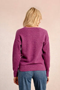 Molly Bracken - Soft Knit Wrap Sweater
