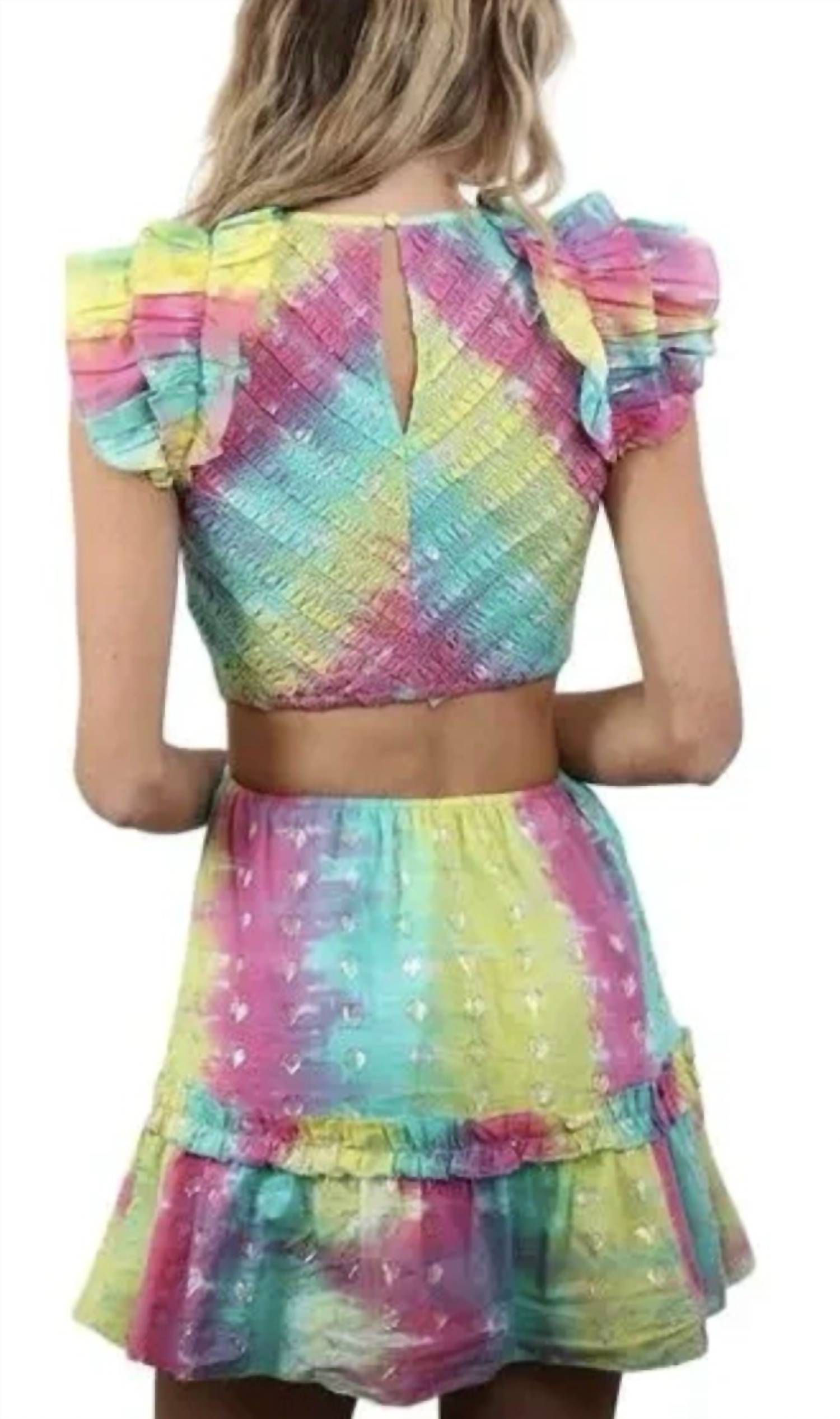Saylor - Tie Dye Mini Dress