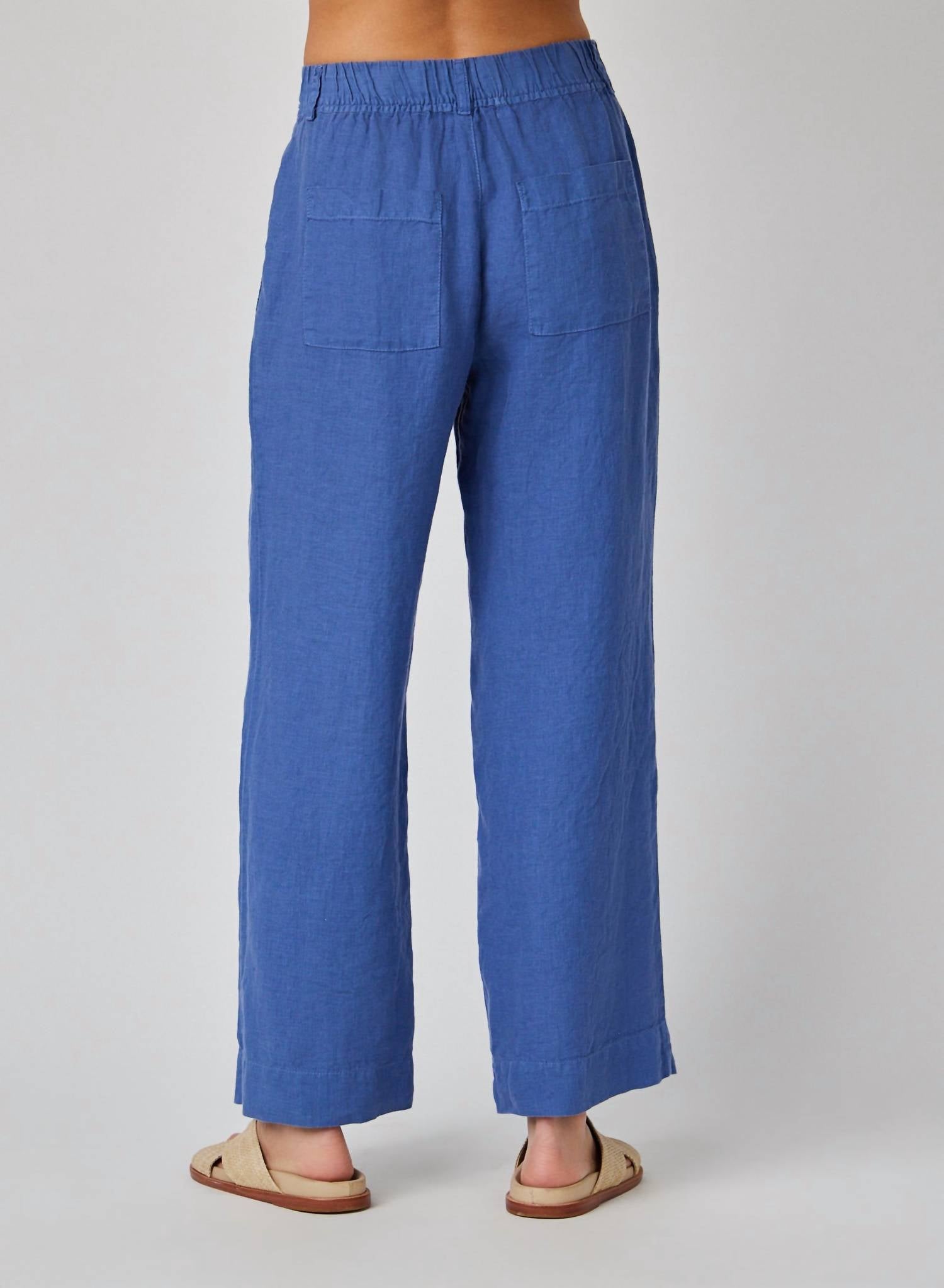 Bella Dahl - Pleated Wide Leg Ankle Pant
