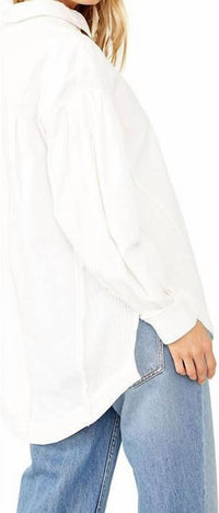 Free People - Cool & Clean Button Down Solid Shirt