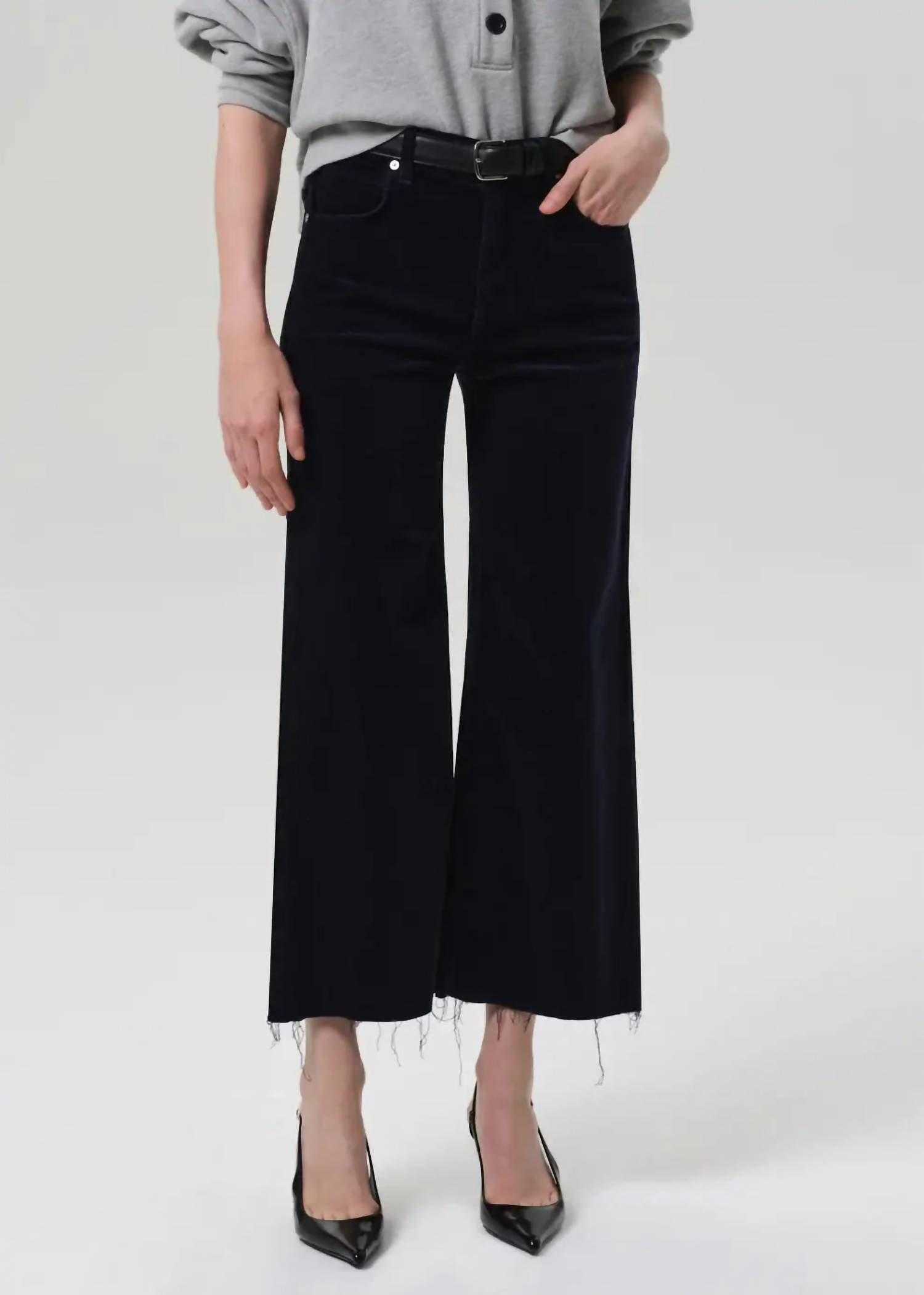 Citizens Of Humanity - Lyra Wide Leg Crop Pants