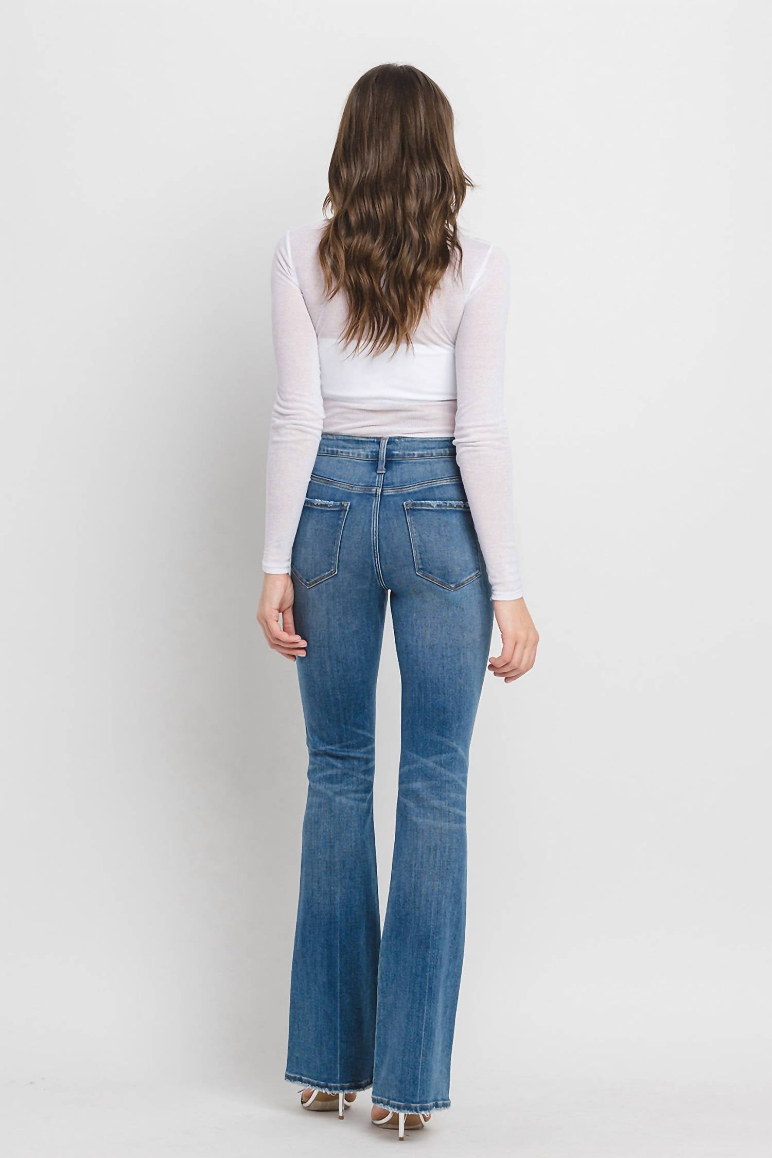 Flying Monkey - High Rise Classic Bootcut Jeans